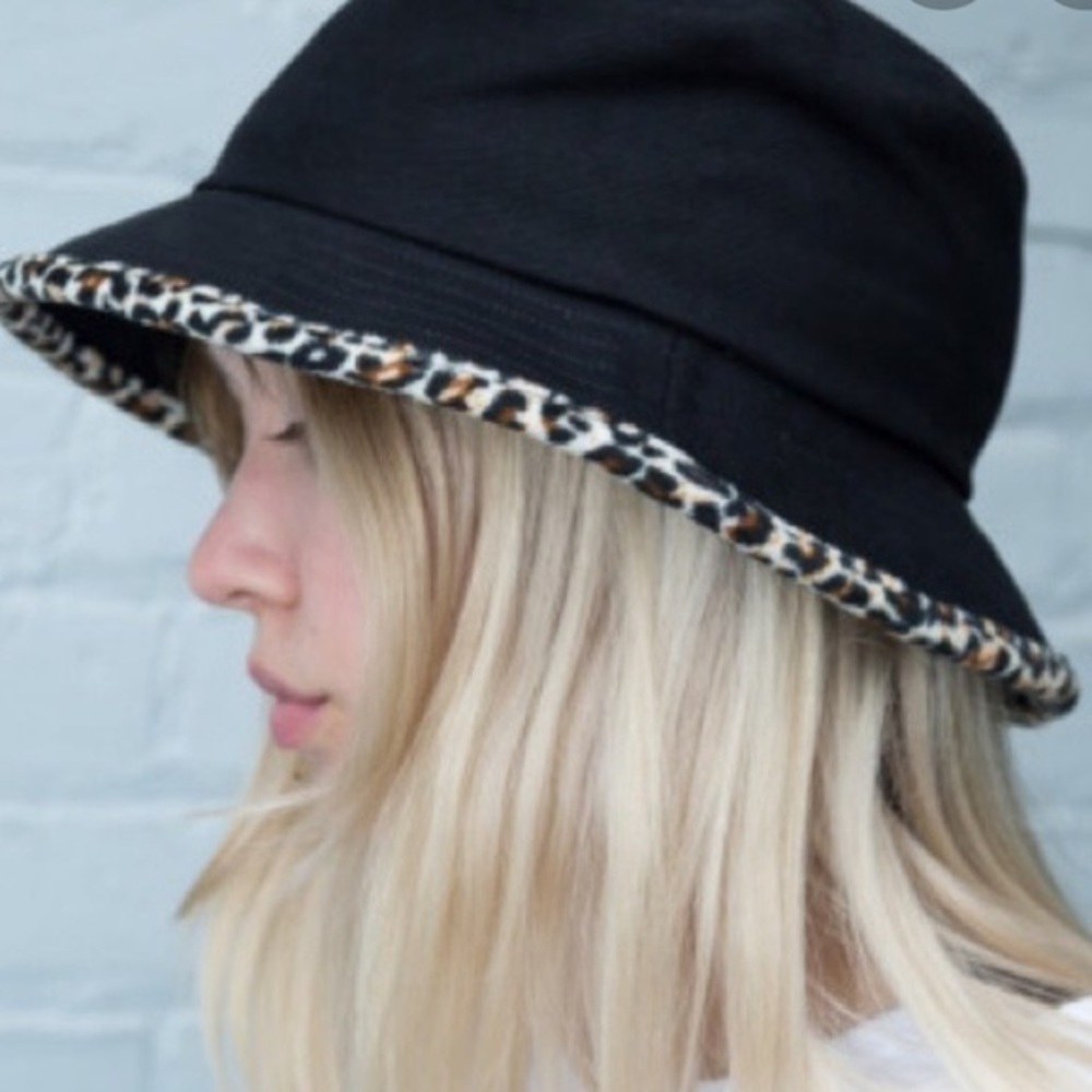 Brandy Melville Cheetah Bucket Hat